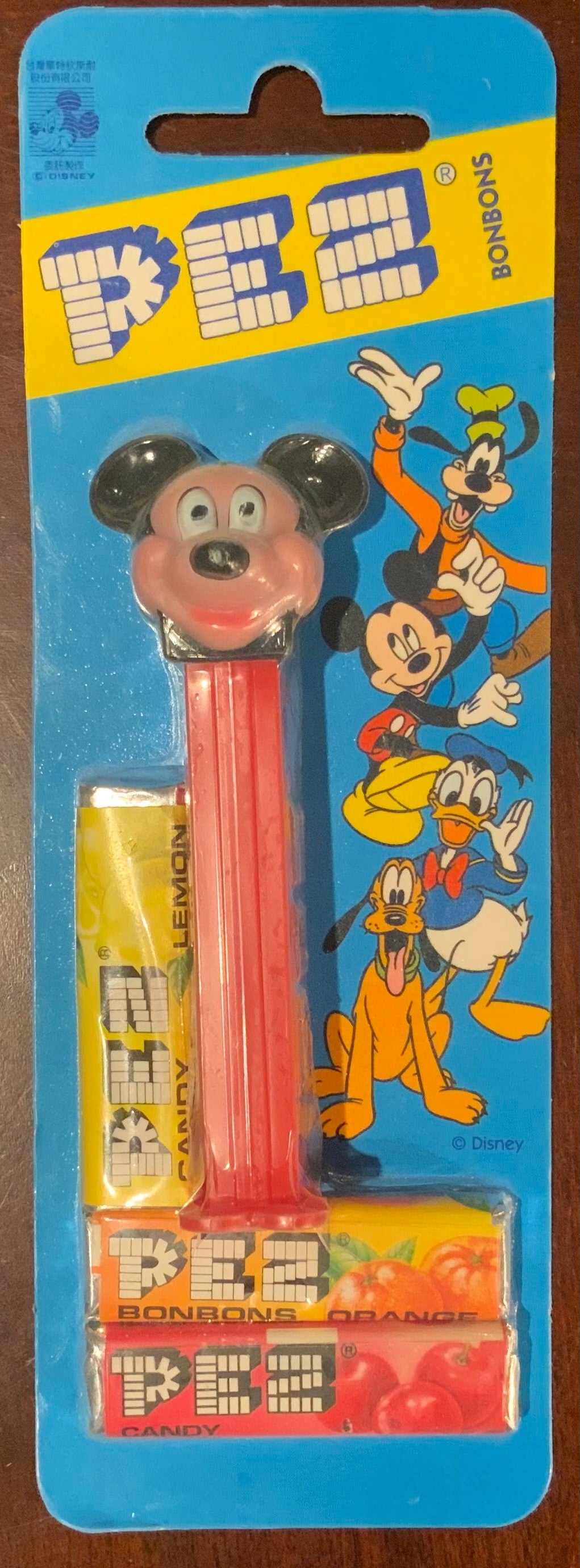 Vintage Mickey Mouse Pez Dispensers