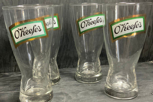 Vintage O’Keefe’s Beer Glasses